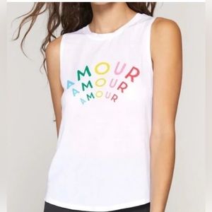 Spiritual Gangster Amour Muscle Tank shirt. Size S